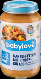 Kartupeļi ar liellopa gulašu no 8 mēn. vecuma