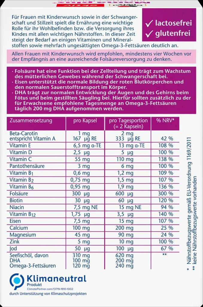 Vitamīnu komplekss grūtniecēm