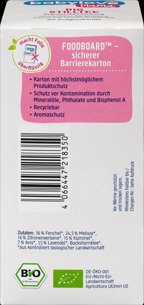 Tēja zīdīšanas periodā, BIO