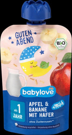 Abolu, banānu biezenis ar auzu pārslām labākam miegam. BIO